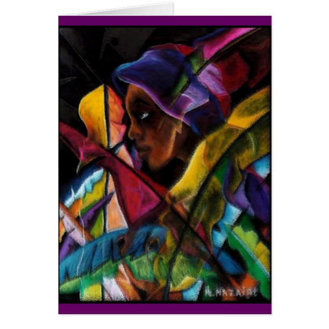 Haitienne en Vitraux (Front)