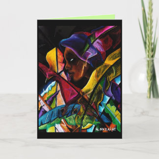 Haitienne en Vitraux 1 Card