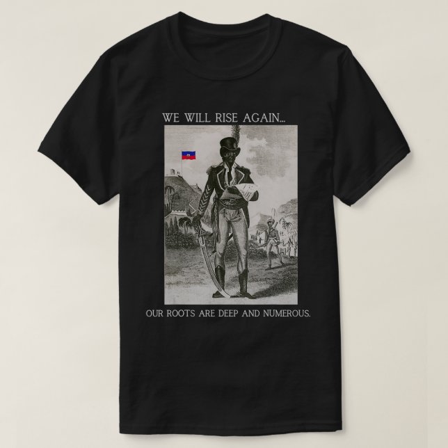 Haiti's Vintage birth year  T-Shirt (Design Front)