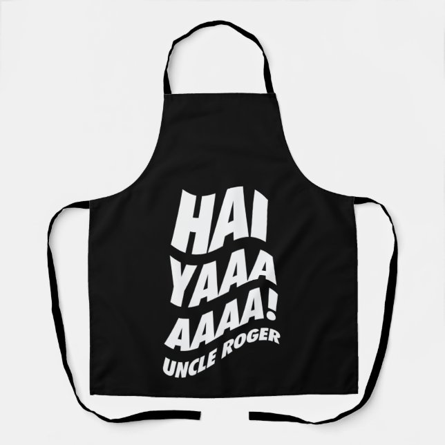 HAIYA - Uncle Roger Apron (Front)