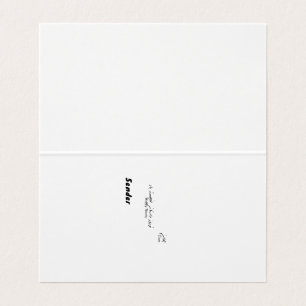 Haji Firuz folded Card