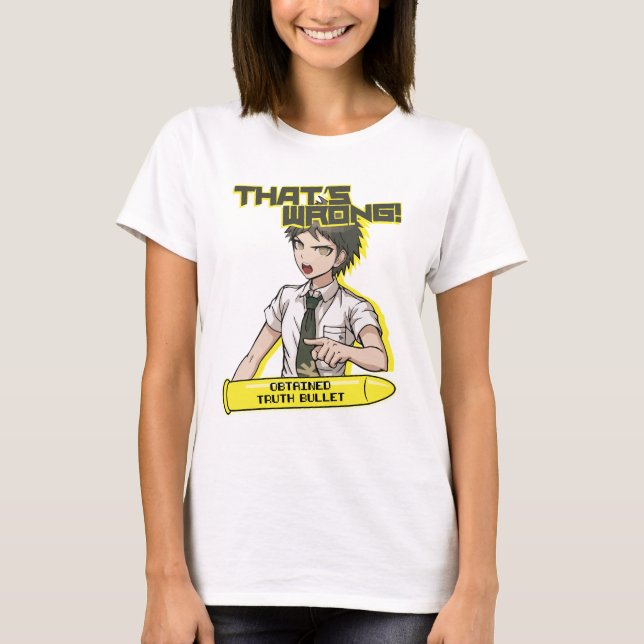 Hajime Hinata - That's Wrong T-Shirt (Front)