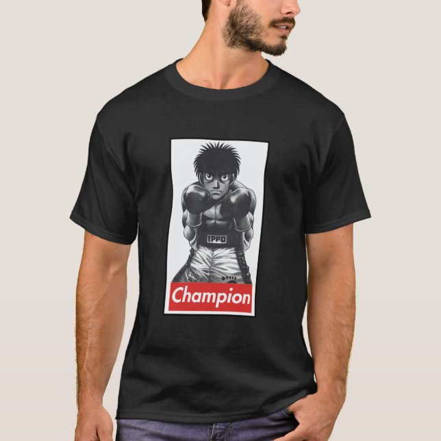 Hajime No Ippo the Champion  T-Shirt (Front)