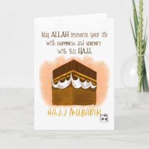 Hajj Mubarak Card
