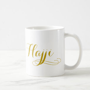 Hajj Mug for men with the word "Hajji"