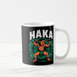 Haka Dance Funny Maori Dance Culture Outfit  Coffee Mug