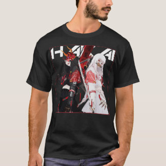 Hakai Cyborg Samurai Girl Aesthetic Japanese Robot T-Shirt