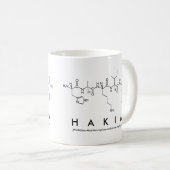 Hakim peptide name mug (Front Right)