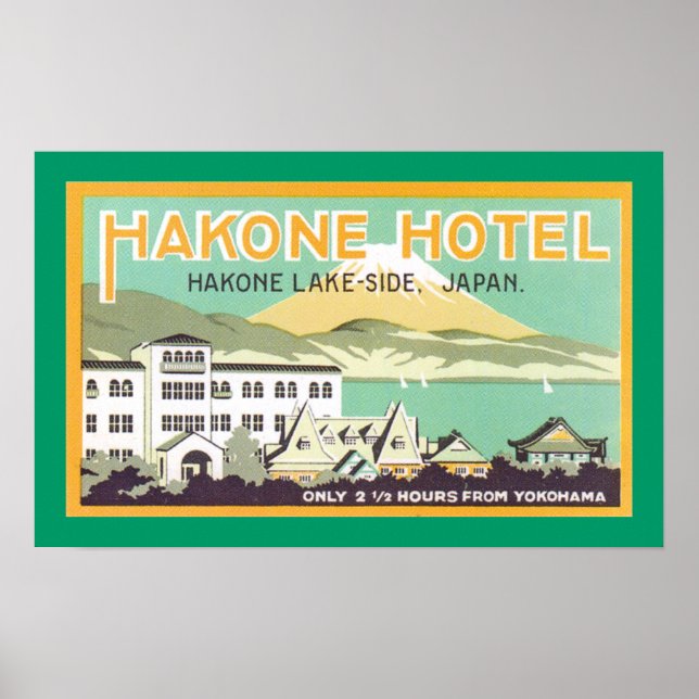 Hakone Hotel (canvas) Poster (Front)