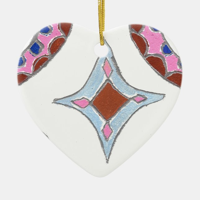 HAKU hakuna matata (1).png Ceramic Tree Decoration (Front)