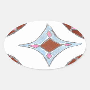 HAKU hakuna matata (1).png Oval Sticker