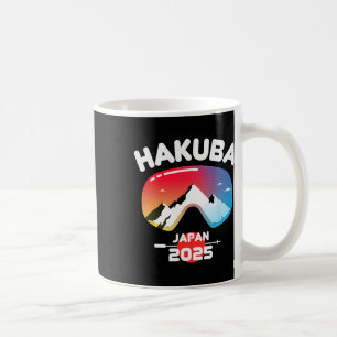 Haku Japan Skiing And Snowboarding Adventure 2025 Coffee Mug