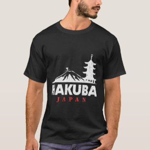 Hakuba Japan Ski Resort Retro Skiing Snowboarding T-Shirt