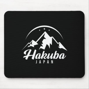 Hakuba Japan Ski Resort Skiing Snowboarding  Mouse Mat