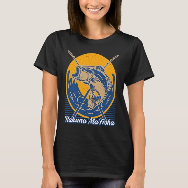 Hakuna Mafisha Positive Quotes Freshwater Positivi T-Shirt (Front)