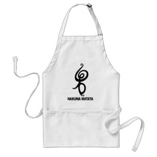 Hakuna Matata - African Symbol Standard Apron