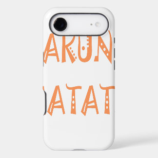 Hakuna Matata – African Tribal Text Art