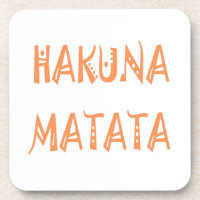 Hakuna Matata – African Tribal Text Art