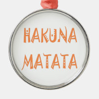Hakuna Matata – African Tribal Text Art