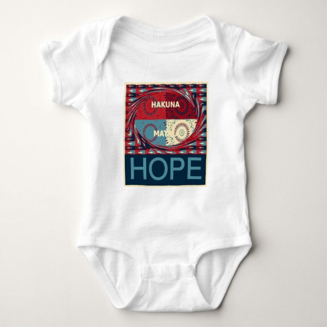 Hakuna matata baby bodysuit (Front)