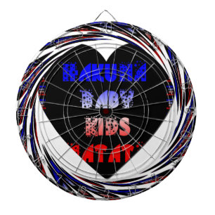 "Hakuna Matata" Baby Kids Design Dartboard