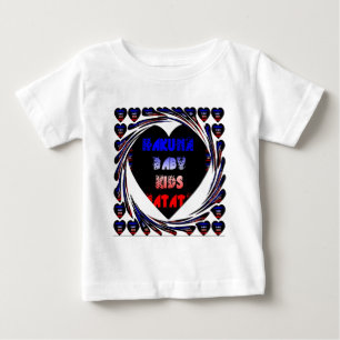 "Hakuna Matata" Baby Kids Design T-Shirt
