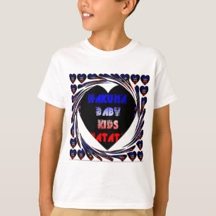 "Hakuna Matata" Baby Kids Design T-Shirt