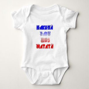 Hakuna Matata Baby & Kids: French Colour Design Bodysuit