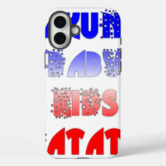 Hakuna Matata Baby & Kids: French Colour Design iPhone 16 Plus Case