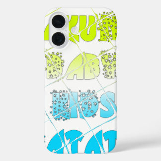 Hakuna Matata Baby Kids Happy Colours Art Print De iPhone 16 Case