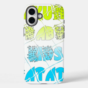 Hakuna Matata Baby Kids Happy Colours Art Print De iPhone 16 Plus Case