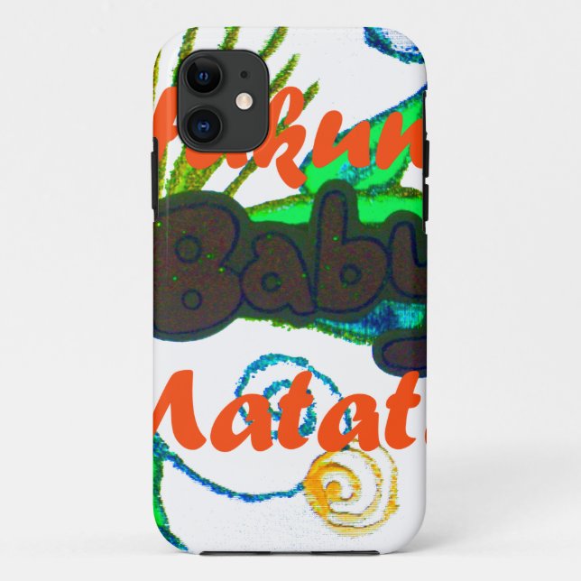 Hakuna Matata Baby.png Case-Mate iPhone Case (Back)