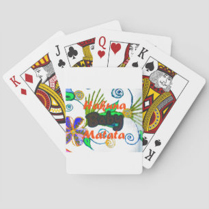 Hakuna Matata Baby.png Playing Cards