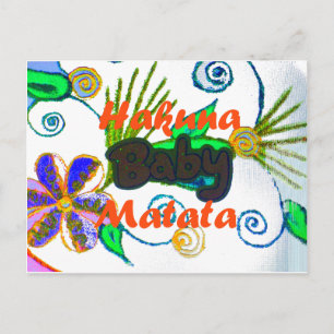 Hakuna Matata Baby.png Postcard