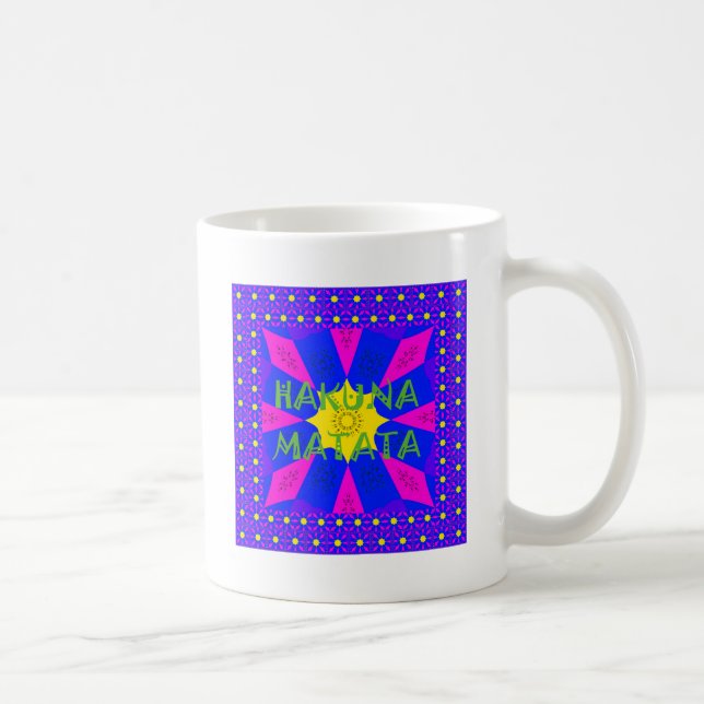 Hakuna Matata Beautiful Amazing Design Colours Coffee Mug (Right)