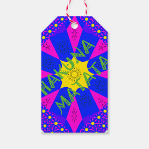 Hakuna Matata Beautiful Amazing Design Colours Gift Tags
