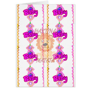 Hakuna Matata: Beautiful Baby Lion Design Motif