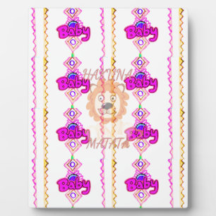 Hakuna Matata: Beautiful Baby Lion Design Motif Plaque