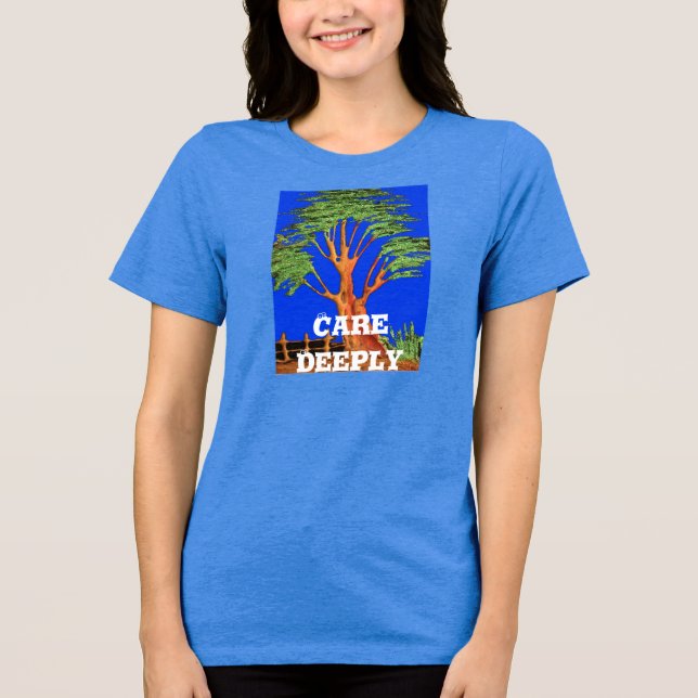 Hakuna Matata Care Deeply Vintage Gift Shirts (Front)