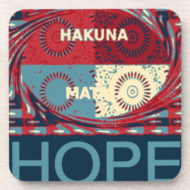Hakuna matata coaster (Front)
