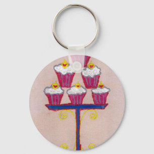 Hakuna matata cupcakes key ring