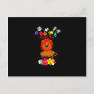 Hakuna Matata cute baby lion king Postcard