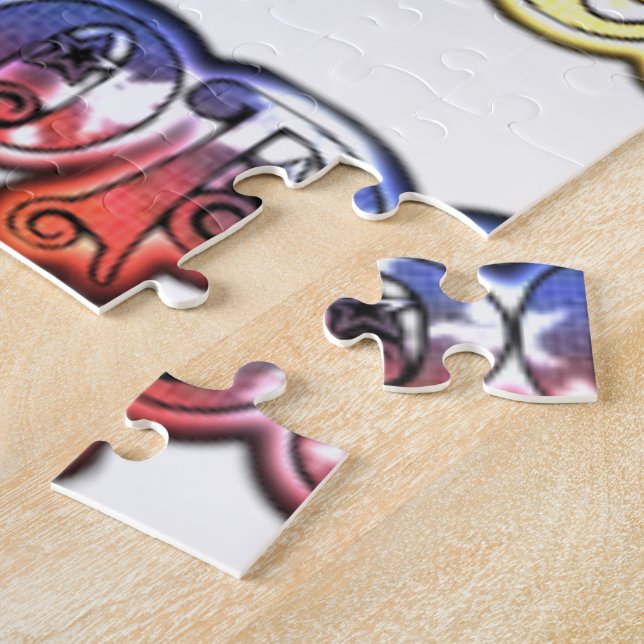 Hakuna Matata Europe Art Print/Graphic Jigsaw Puzzle (Side)