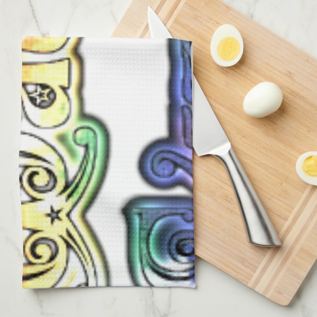 Hakuna Matata Europe Art Print/Graphic Tea Towel (Quarter Fold)