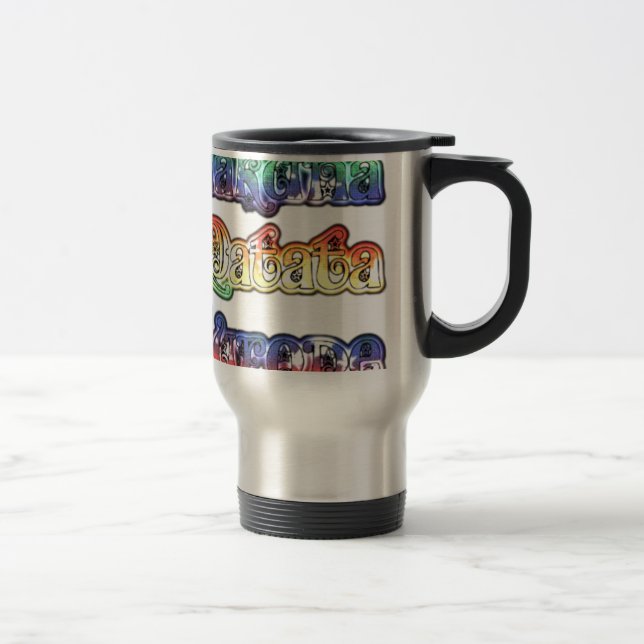 Hakuna Matata Europe Art Print/Graphic Travel Mug (Right)