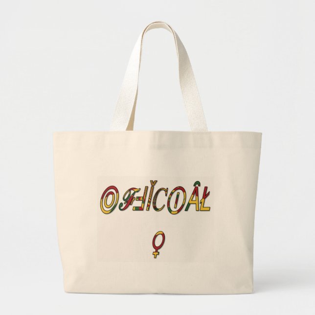 Hakuna Matata Female Official Gifts.png Large Tote Bag (Front)