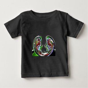 Hakuna Matata Funny Fish gift colours Baby T-Shirt