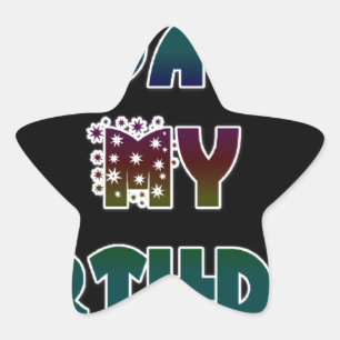 Hakuna Matata Gift Today is my Birthday.png Star Sticker