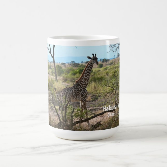 Hakuna Matata Giraffe Mug (Center)
