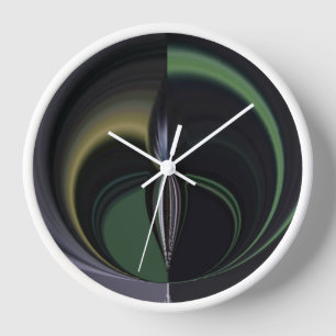 Hakuna Matata Girly Gifts Aurora Silver Lining she Wall Clock